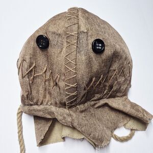 Trick r Treat Sam Burlap Mask Trick or Treat Studios Cosplay Horror Halloween